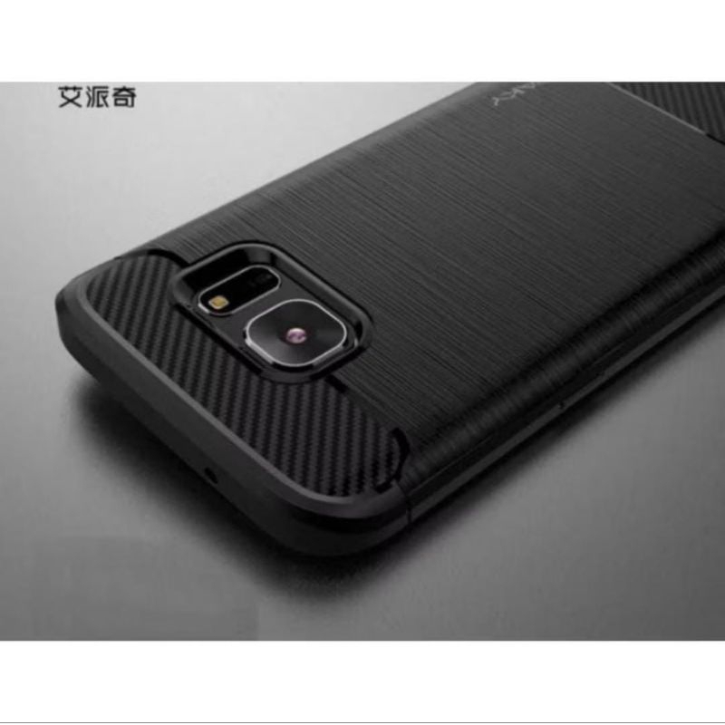 Softcase Carbon Samsung Galaxy S7 edge  global docomo SoftBank