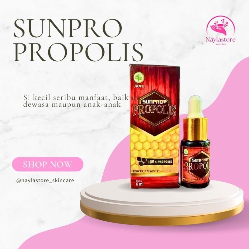 

Sunpro Propolis Nasa | Madu Propolis Nasa 6ml