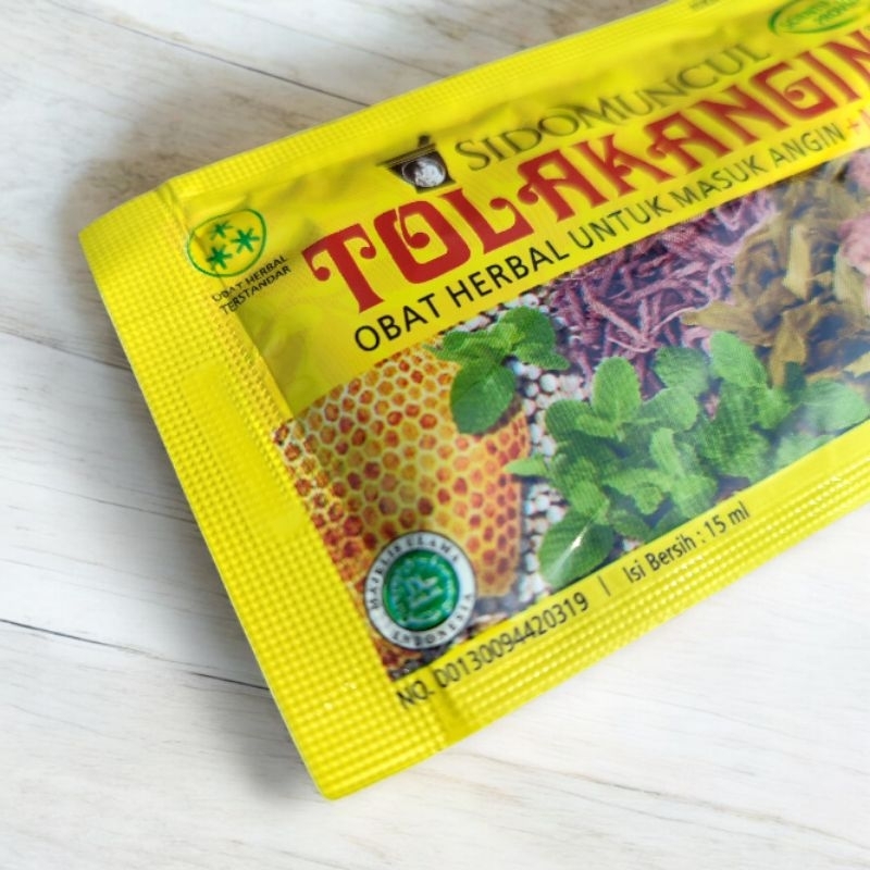 

Tolak Angin Cair Herbal 1 Sachet Eceran / Masuk Angin Daya Tahan Tubuh
