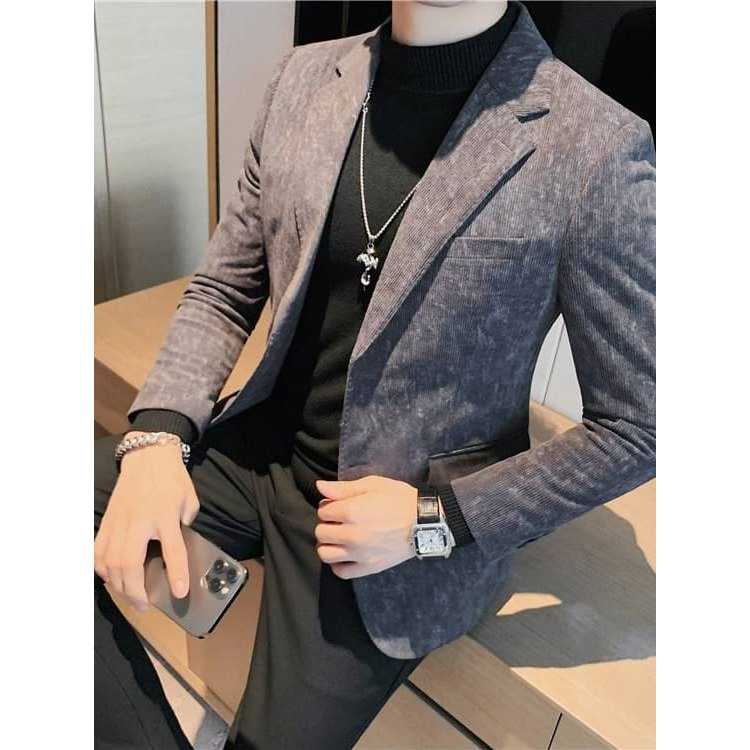NEW JAS BLAZER PRIA BLAZER CORDUROY SLIM FIT JAS CORDUROY