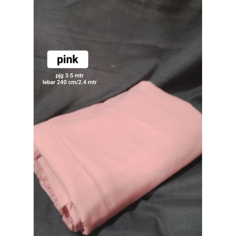 kiloan bahan polos sprei halus