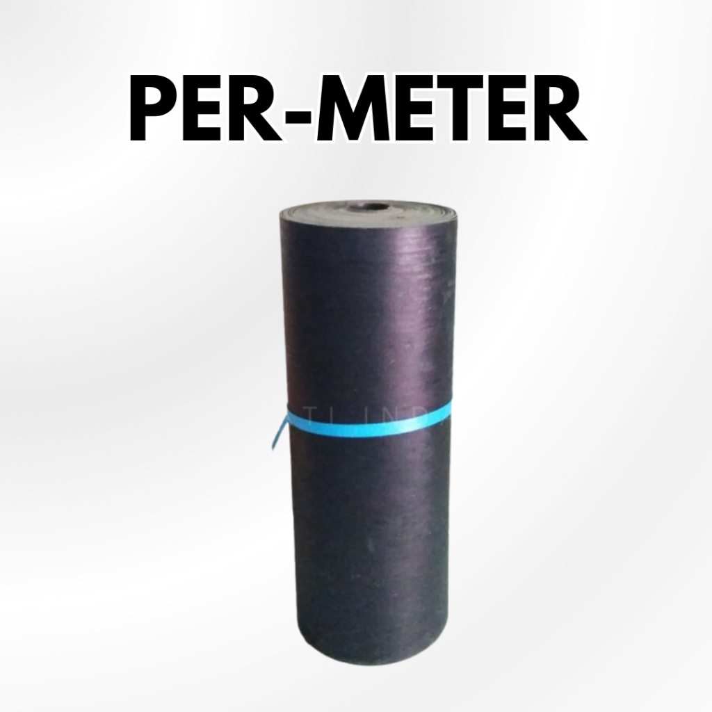 Permeter Karpet Talang Air Hitam Tinggi 90 cm Tebal 1 mm Karpet Atap GentengAlas Meja Lantai Anti Bo