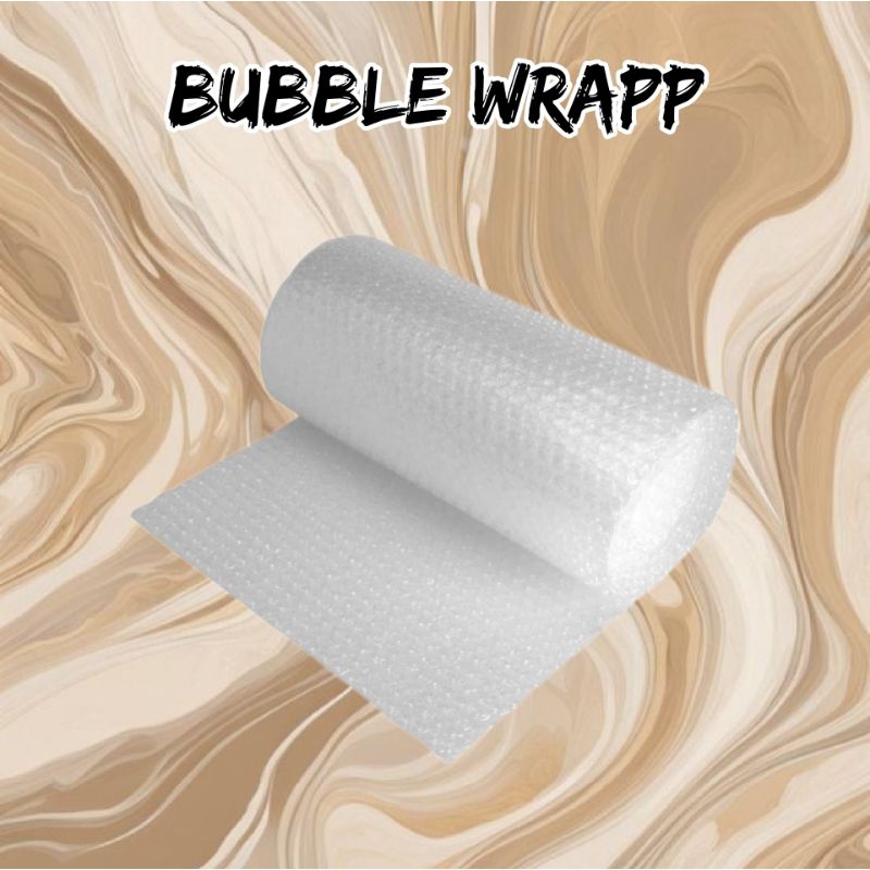 

BUBBLE WRAP Tambahan Bubble Wrap untuk Packing