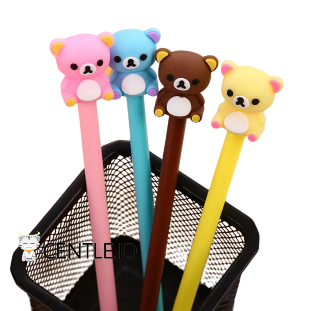 

CENTLE.ID PULPEN GEL BONEKA RILAKUMA PGK-1598 CUTE PENA ALAT TULIS IMUT KADO UNIK MURAH TERJANGKAU