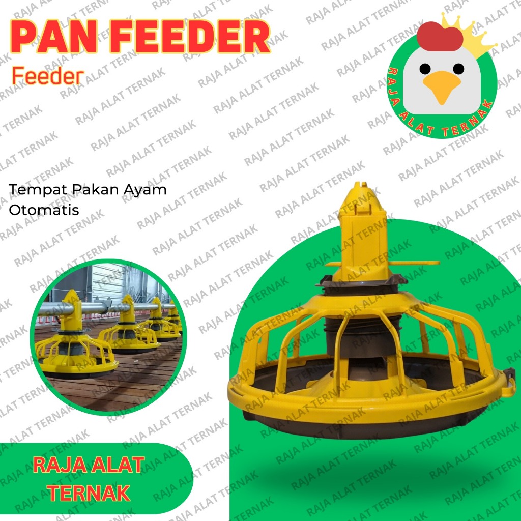 Raja Ternak Pan Feeder 14 Lopang / Pan Feeder 14 Lubang / Pan Feeder 14 Grill / Tempat Pakan Ayam Ot