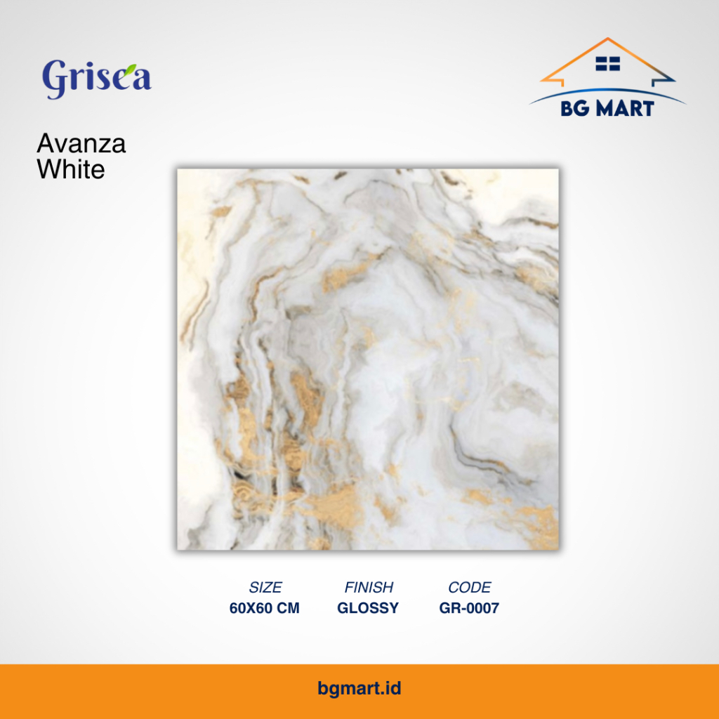 GRISEA Granit Lantai 60x60 Avanza White KW A