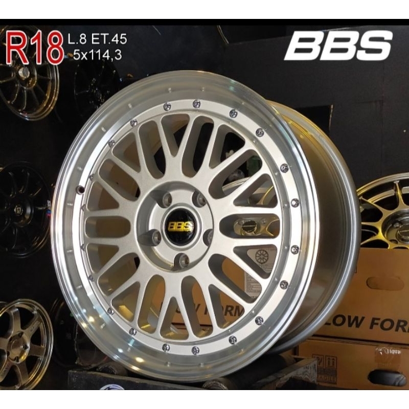 velg BBS LM r18 pcd 5x114,3 velg mobil ring 18 tuk Hrv,Xpander,Civic,Innova,accord,camry dll