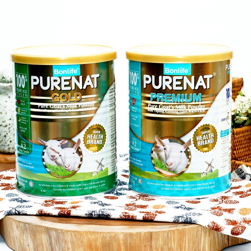 

Bonlife Purenat Gold Pure Goat Milk Powder 400gr