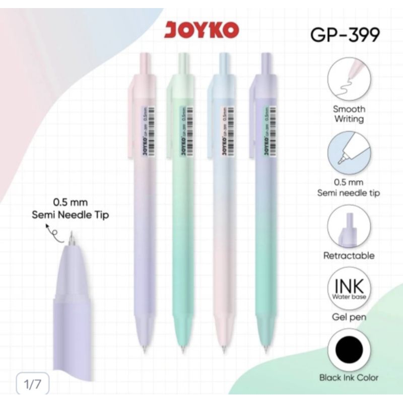 

Pulpen Gel Joyko GP-399 0,5mm (1pcs)