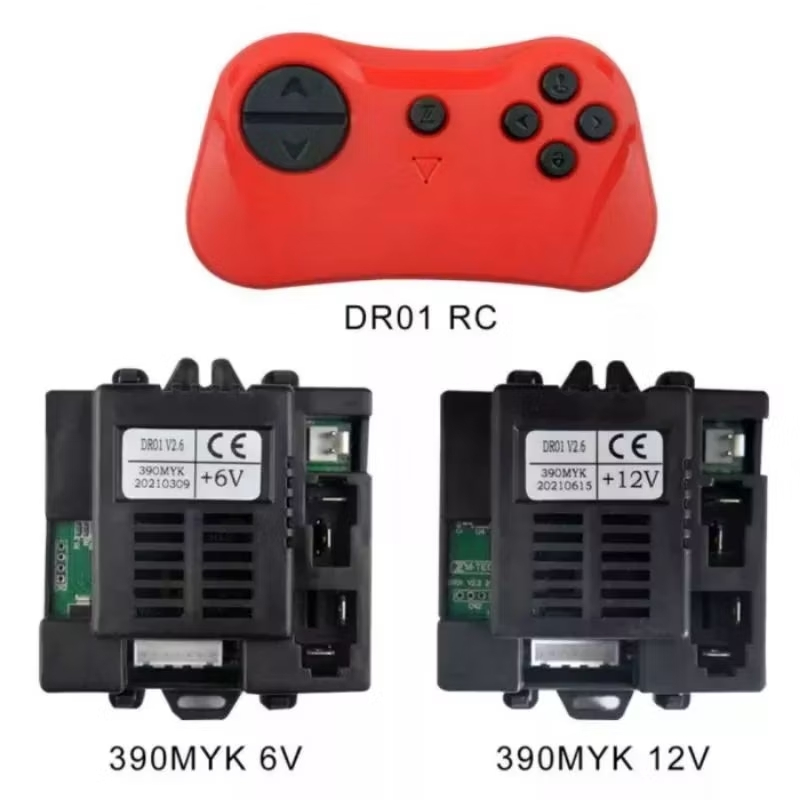 Sparepart Mobil Mainan Aki 6Volt/12Volt Remote Reciver DR01