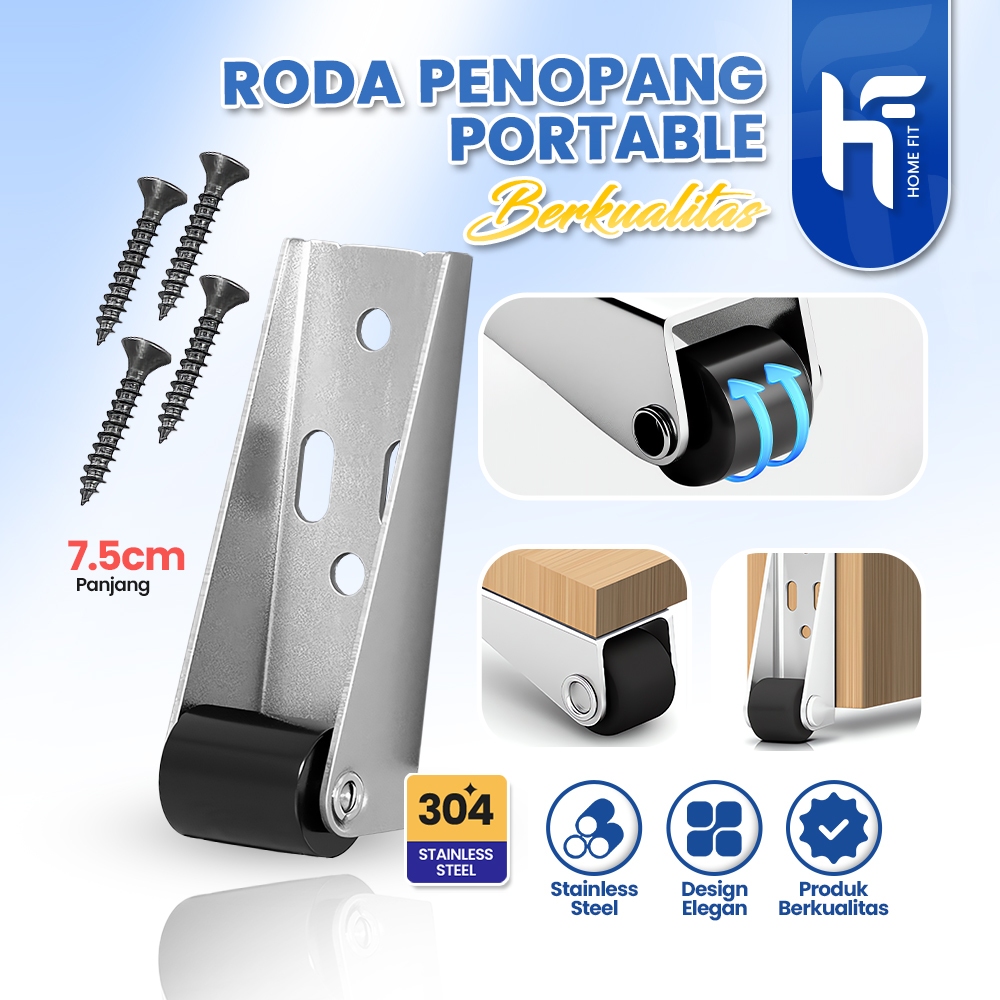 Roda Sliding door Serbaguna Roda untuk Lemari / Roda Pintu Geser