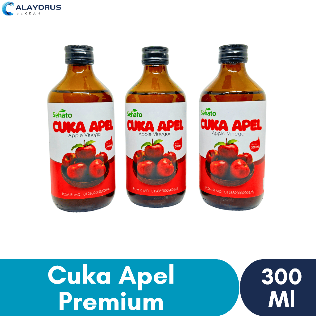 

Cuka Sari Apel Original Untuk Kesehatan dan Diet 300 Ml | Cuka Apple Asli Organik Cider Vinegar