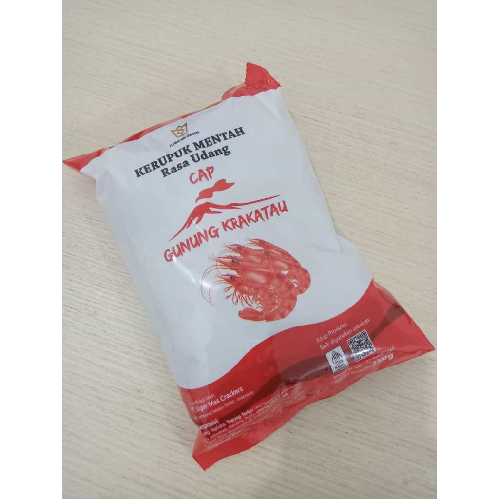 

Kerupuk Mentah Rasa Udang 250 gram