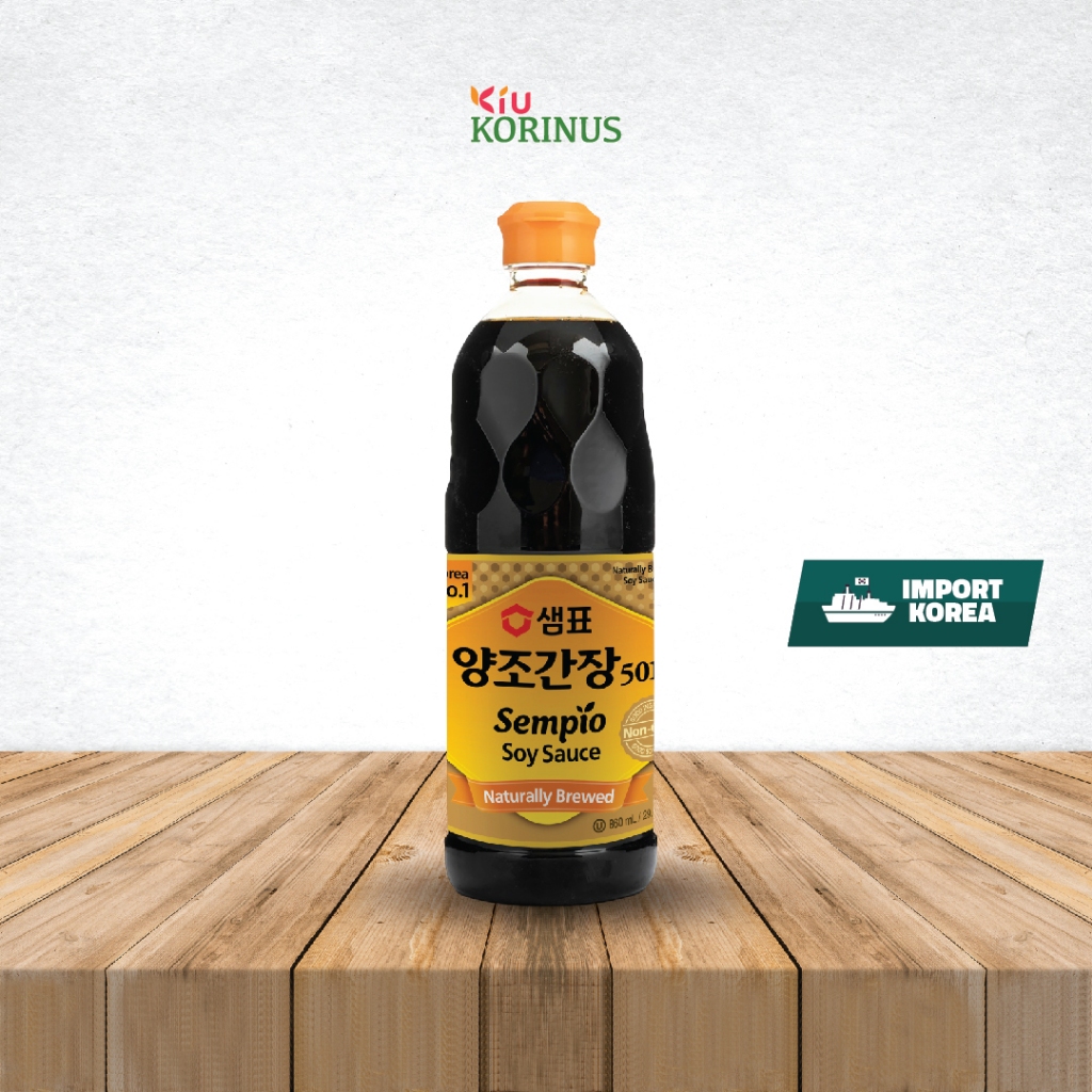 

K- Sempio Kecap Asin/ Naturally Brewed Soy Sauce 501/ Kecap Asin Korea 860 ml