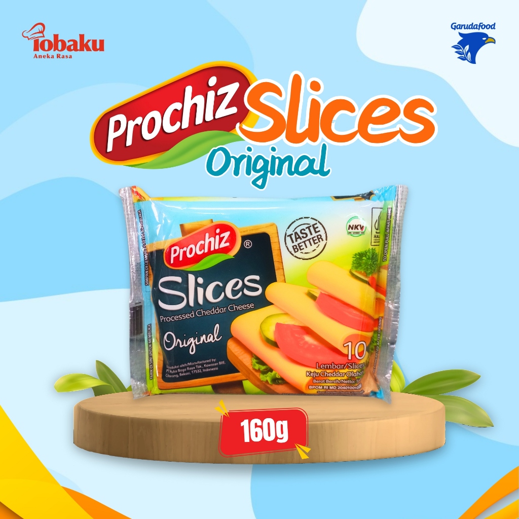 

Keju PROCHIZ Slices Original Cheese 160g _