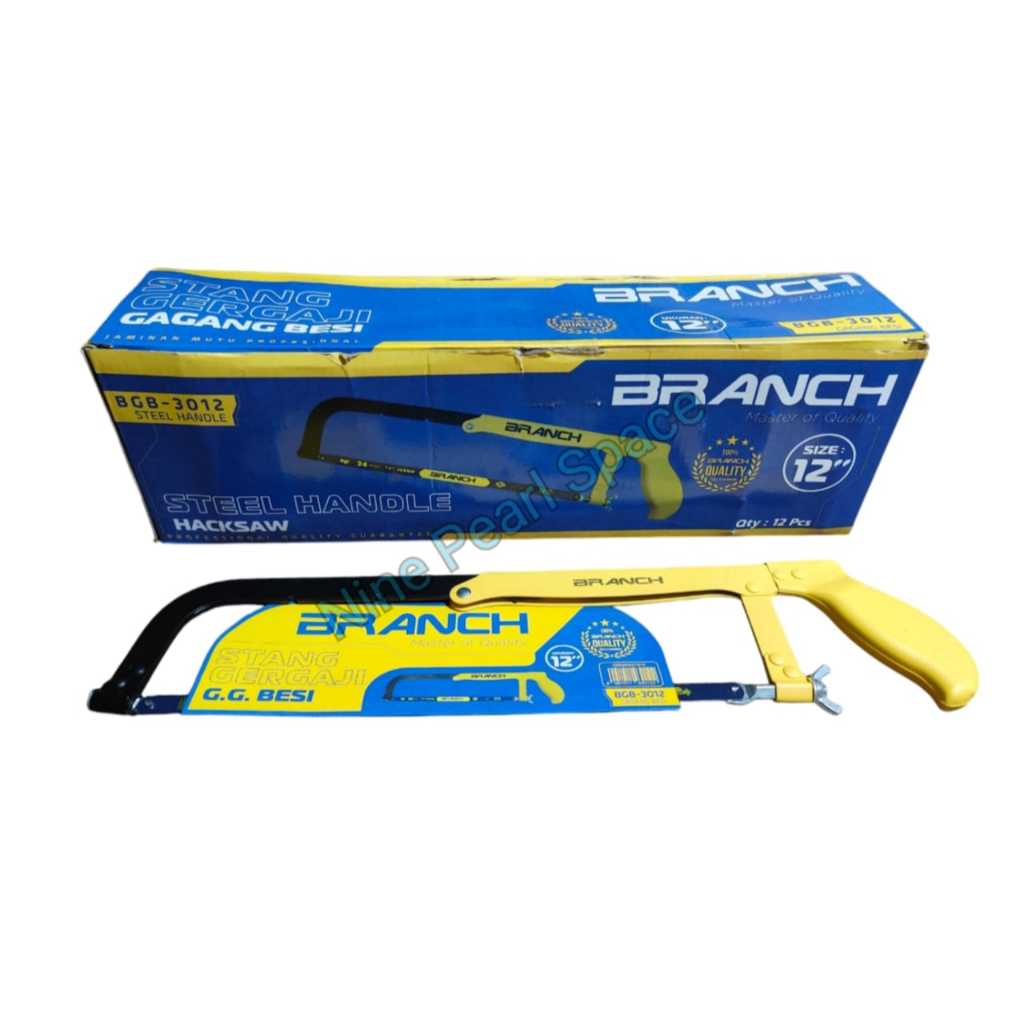 Stang Gergaji Besi 12" - Gergaji Besi 12 Inchi - Gagang Gergaji Besi 12"