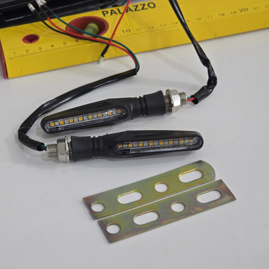 sein sen LED mini 2 sisi KLX crf wr155 vixion megapro ninja tiger running