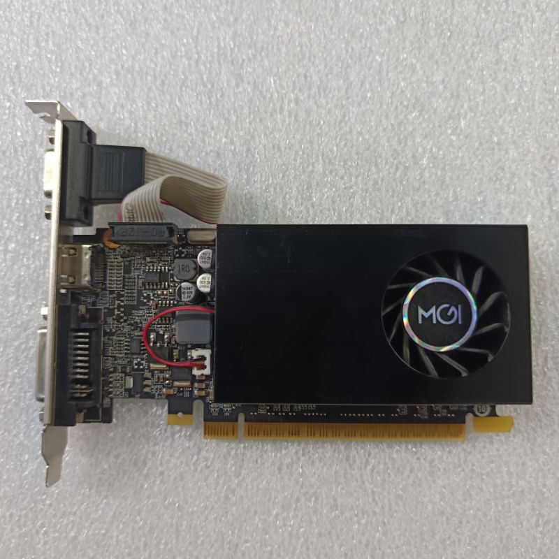 vga pcie 2GB ddr3 64bit nvidia gt610 MGI bekas second murah original