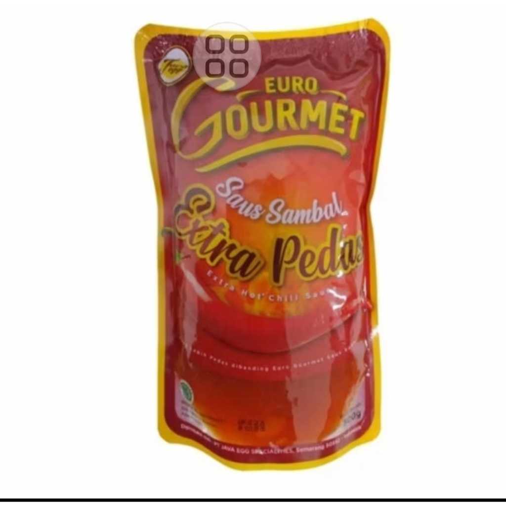 

Saus sambal extra pedas Euro Gourmet 1kg