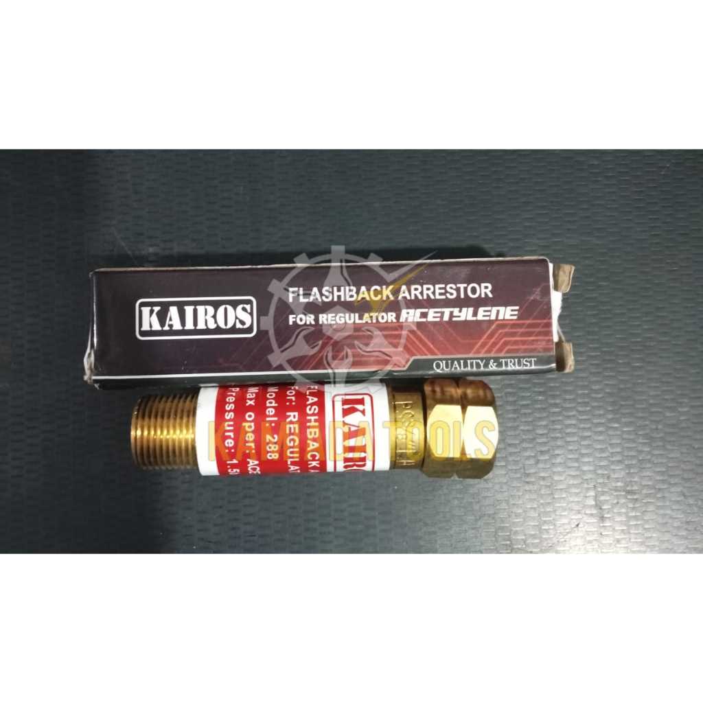 Flashback regulator acetelyn kairos/flashback for hose