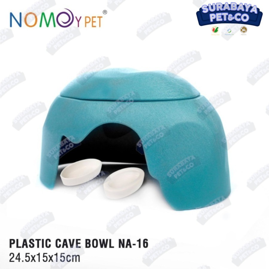 Hiding Cave Reptile Torto Sulcata Aldabra Biru L NA-16