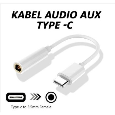 Splitter iphone Type C to jack audio Konverter Kabel Audio