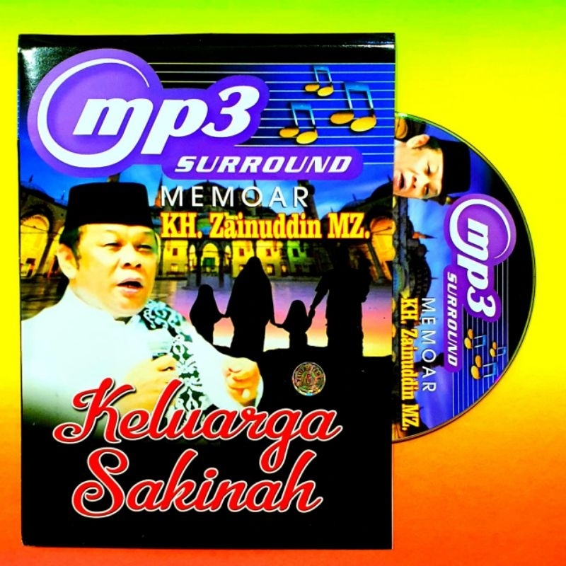 LENGKAP FULL BOX-KASET CD MP3 CERAMAH AGAMA KELUARGA SAKINAH BERSAMA KH ZAINUDDIN MZ-KASET CD CERAMA