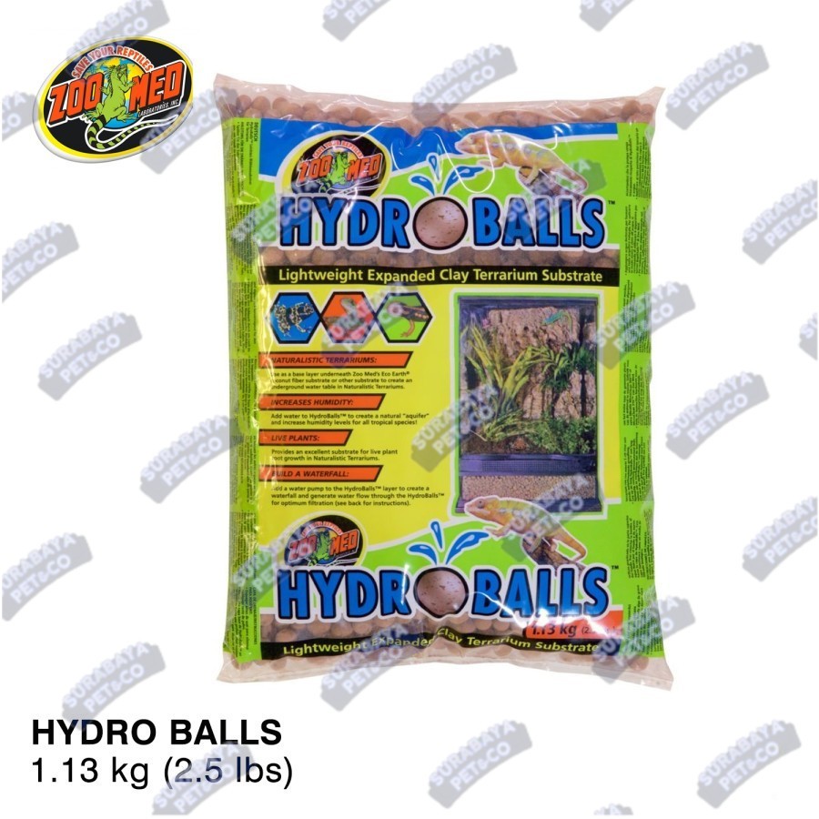 Zoomed Hydroballs substrate clay terrarium 1.13 kg