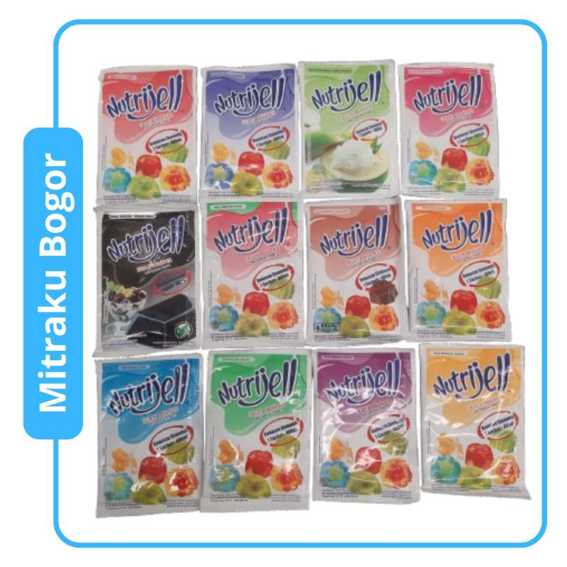 

Nutrijel Jelly Powder Instan All varian Rasa per Pcs