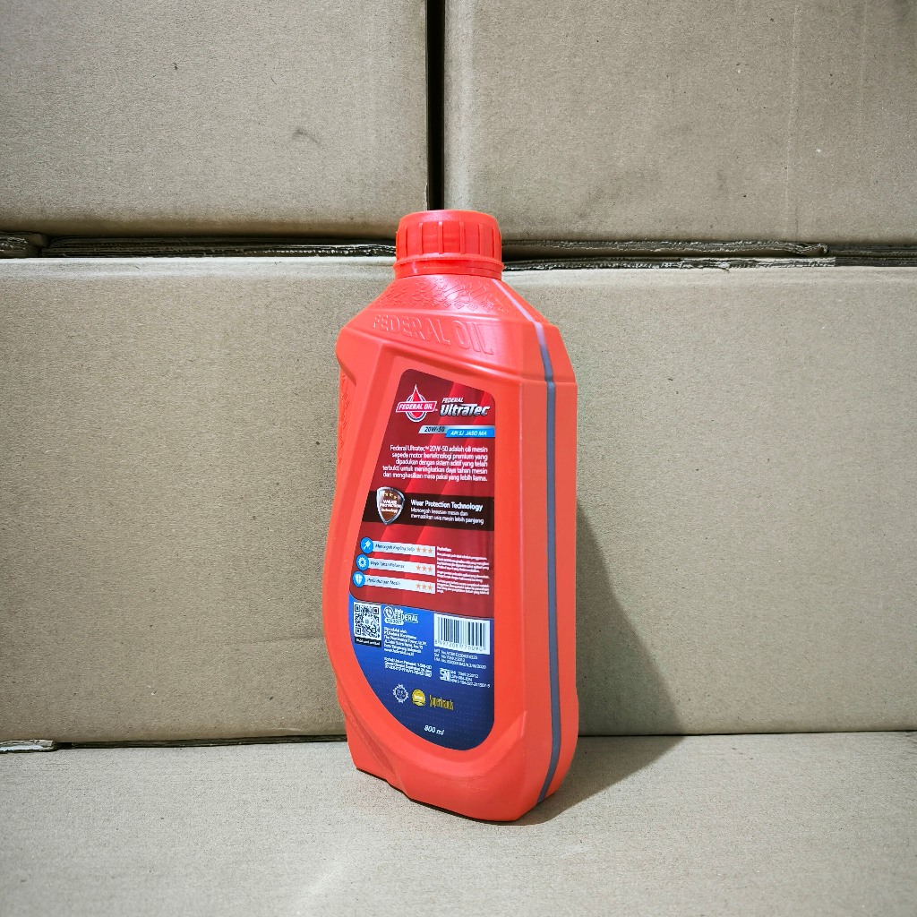 Oli Federal Ultratec 800ml Oli Motor Federal 20W-50