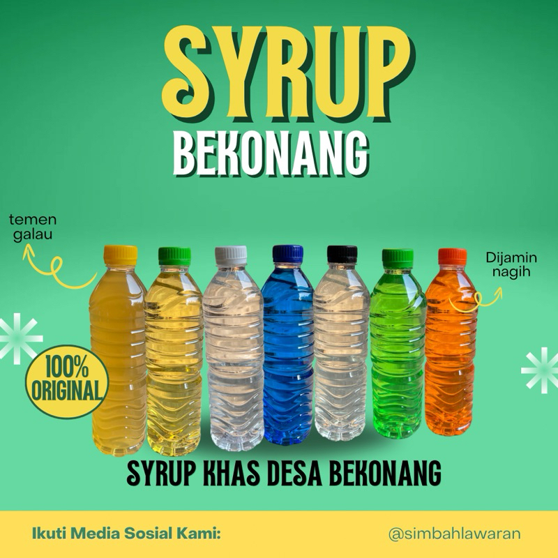 

syrup rasa 600ml kota solo