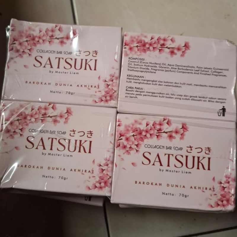 SABUN COLLAGEN SATSUKI BY MASTER LIEM