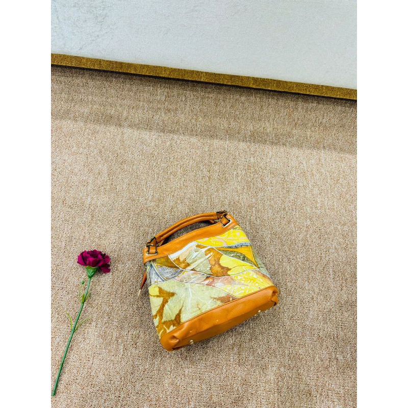 Tas Kulit Asli Garut - Tas Wanita - Tas Kulit Ecoprint