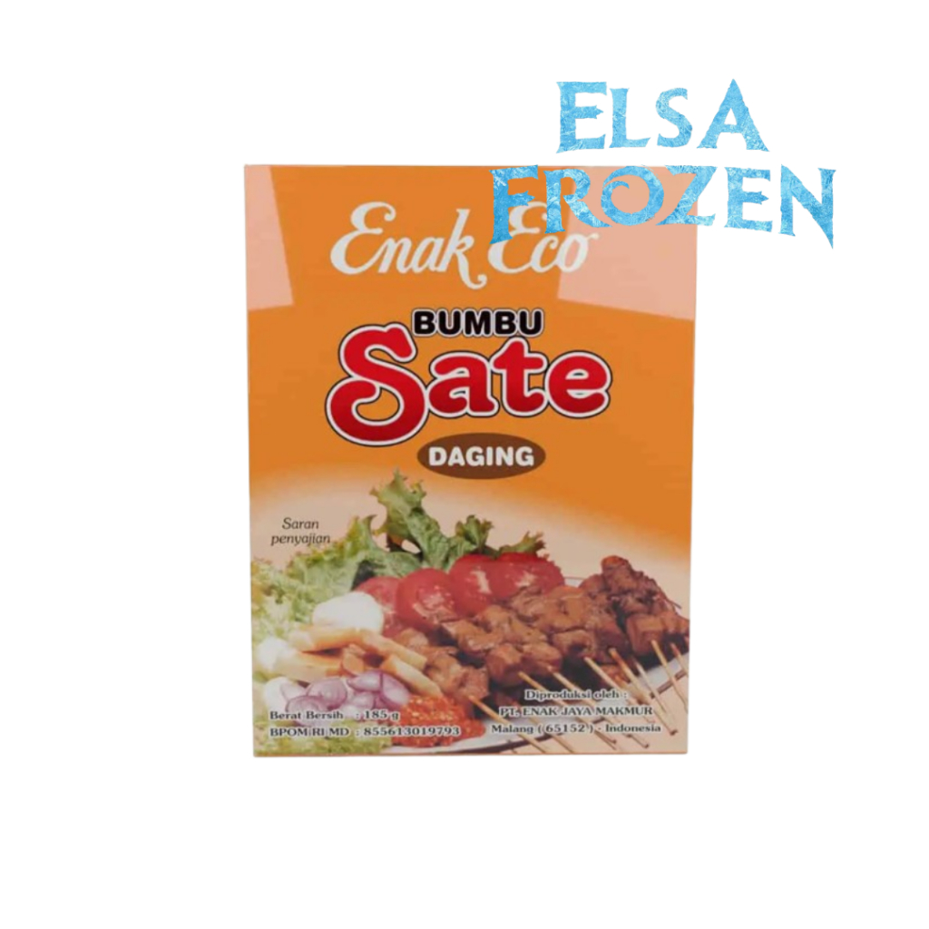 

ENAK ECO BUMBU SATE DAGING 185GR/ BUMBU INSTAN
