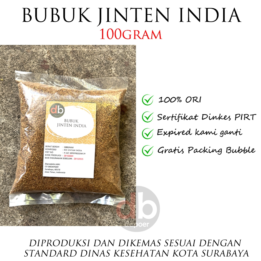 

Cumin 100gram Bubuk Jinten India