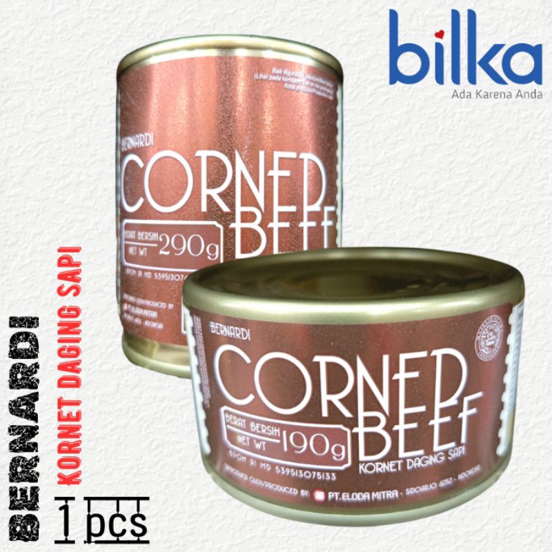 

BERNARDI Corned Beef (Kornet Daging Sapi)