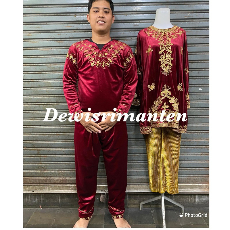 Baju adat Minang dewasa/Couple baju minang dewasa