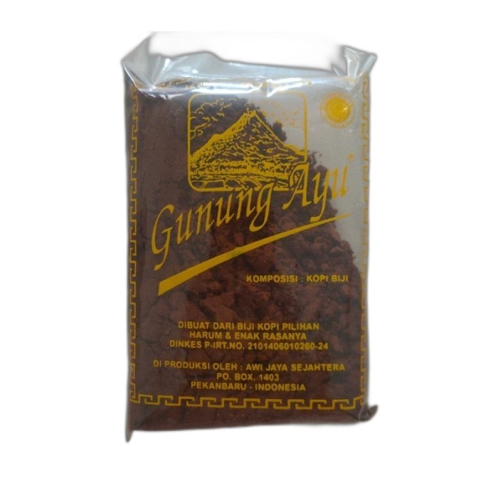 

Kopi Hitam Gunung Ayu Kemasan 200gr