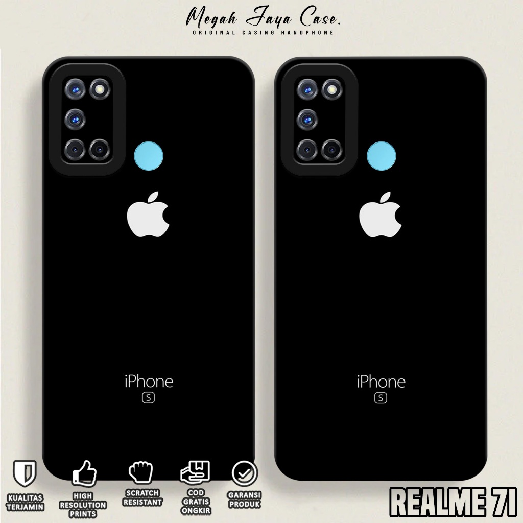 Case REALME 7i - Casing REALME 7i Motif BRAND - Softcase Hp REALME 7i - Kondom Hp - Pelindung Hp - S