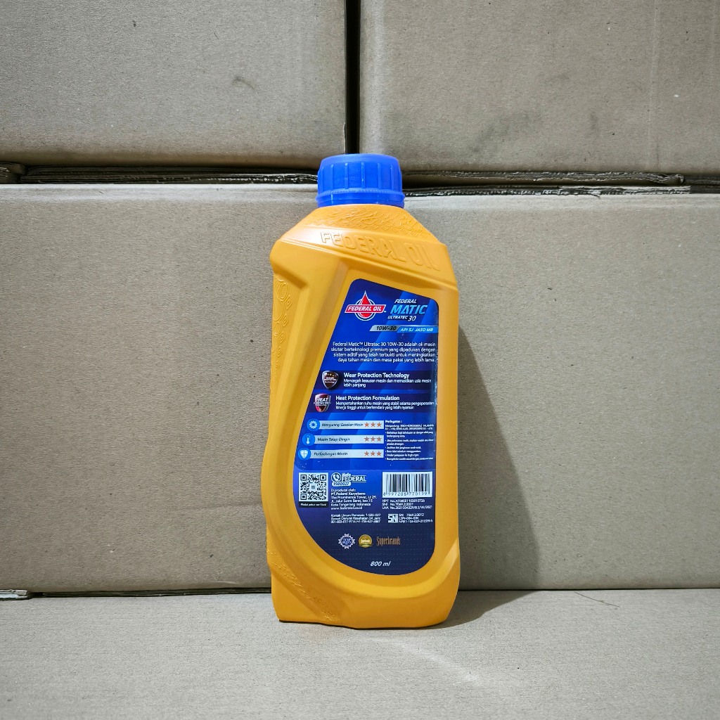 Oli Federal Matic Ultratec 30 SAE 10W-30