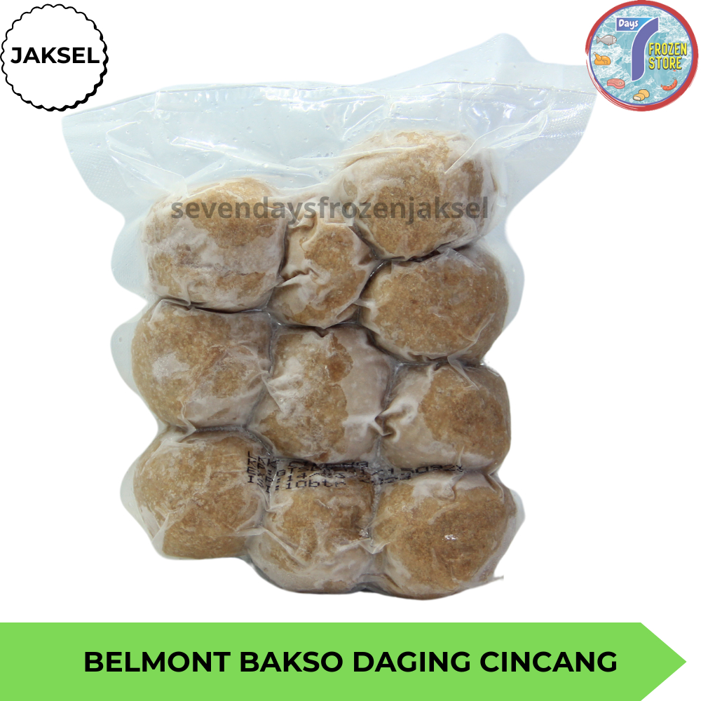 

RB Bakso Sapi Isi Daging Cincang Belmont Kemasan 400 Gr