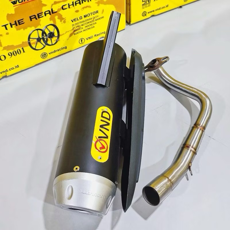 Knalpot VND Roulette Beat F1 /Scoopy F1 /beat karbu/Scoopy old /Vario 110 F1 VND Knalpot Roulette Be