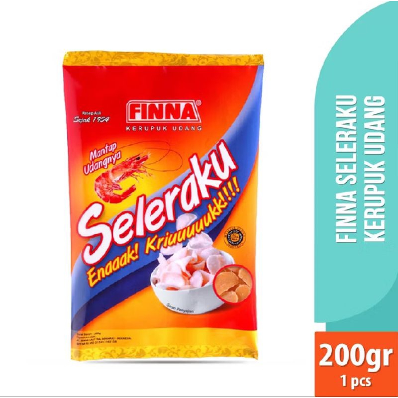 

FINNA Kerupuk Seleraku Udang 200 gr