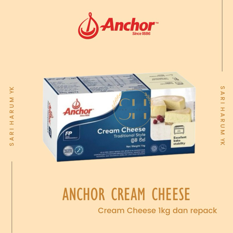 

Cream Cheese | Krim Keju | Cream Keju | Cheesecake | Anchor Cream Cheese | Anchor Krim Keju | Anchor Cream Cheese 1kg