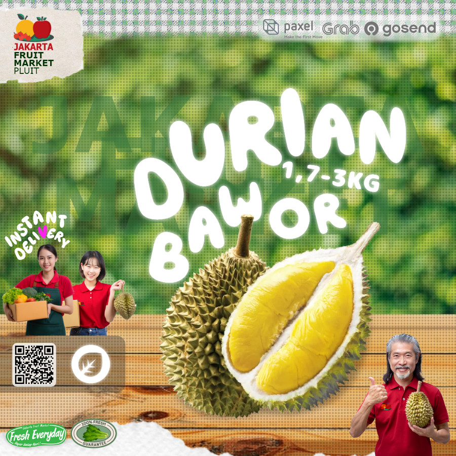 

DURIAN BAWOR buah fresh segar