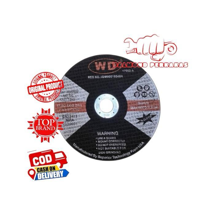 WD Cutting Wheel 7 Inch  WD Batu Potong 7 x 2.5 MM