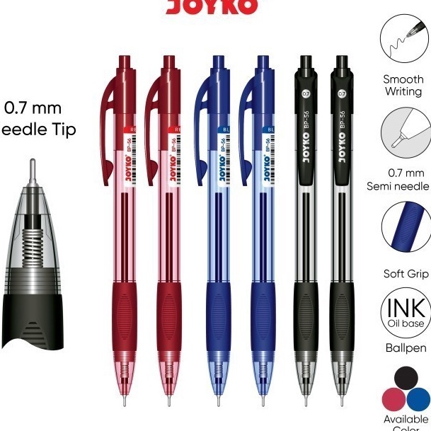 

Tawaran Ball Pen Pulpen Pena Joyko BP56 7 mm