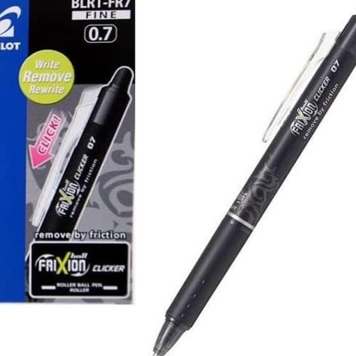 

Terkini Pulpen pen PILOT FRIXION cetrek bisa dihapus ERASEABLE 57 pcs