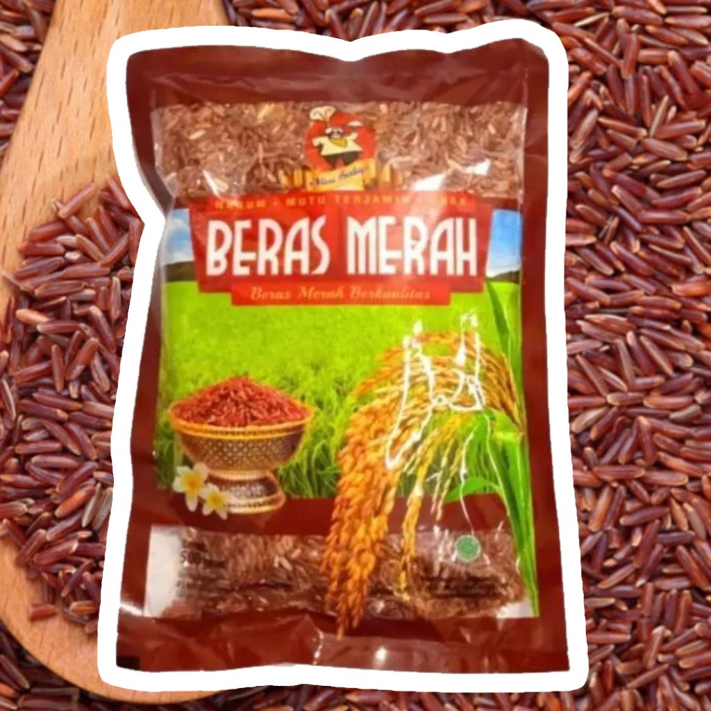 

BERAS MERAH 500GR NASI SEDAP PULEN