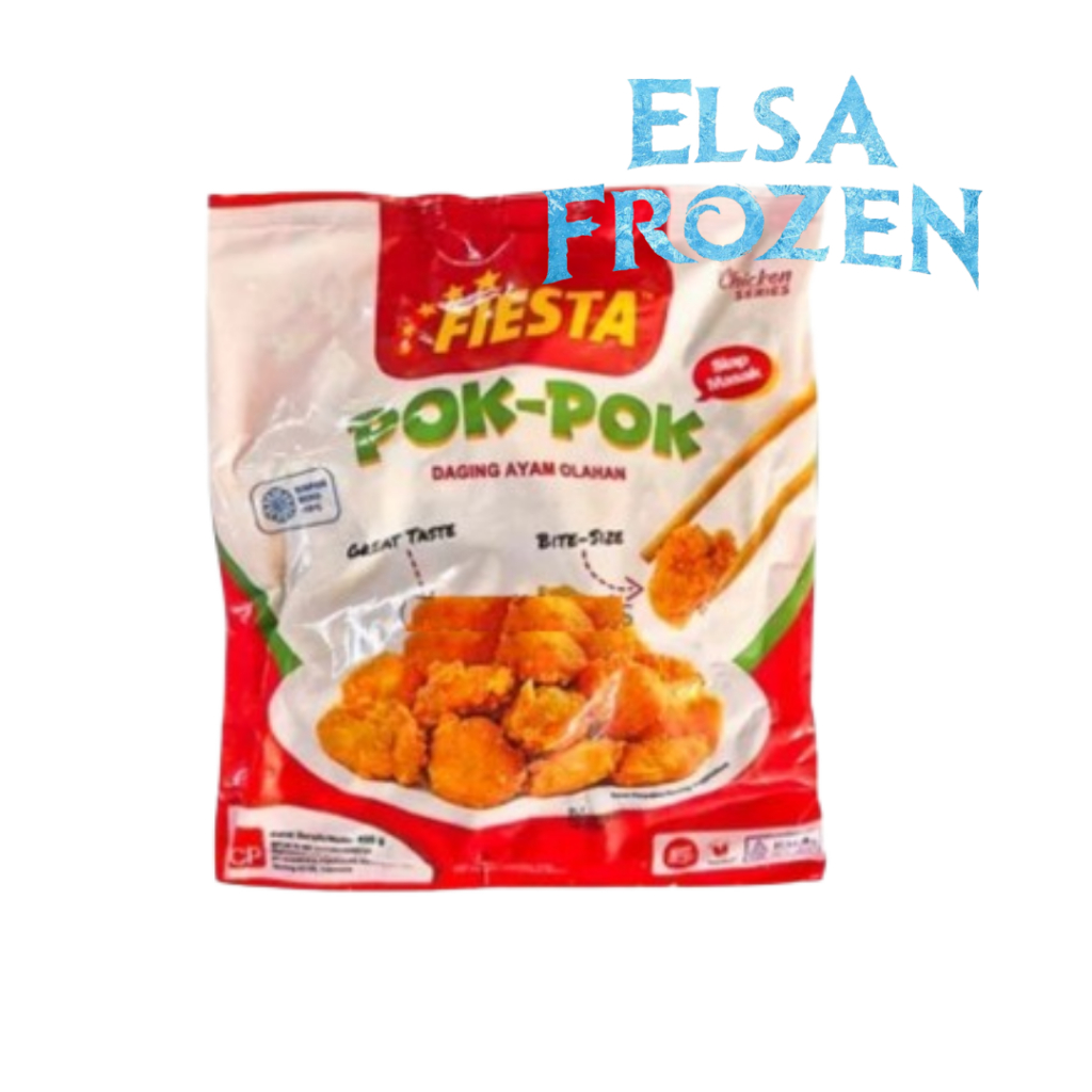 

FIESTA POKPOK 400GR NUGGET AYAM / NAGET AYAM